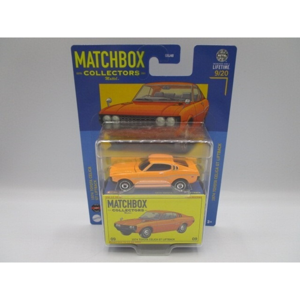 Matchbox Collectors 1974 Toyota Celica GT Liftback Orange 9/20 Diecast Car RR